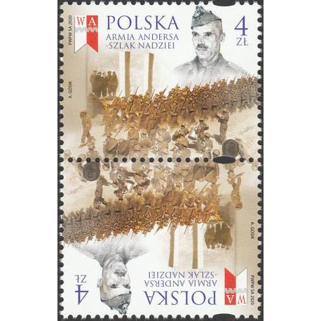 5098 tête-bêche MNH**