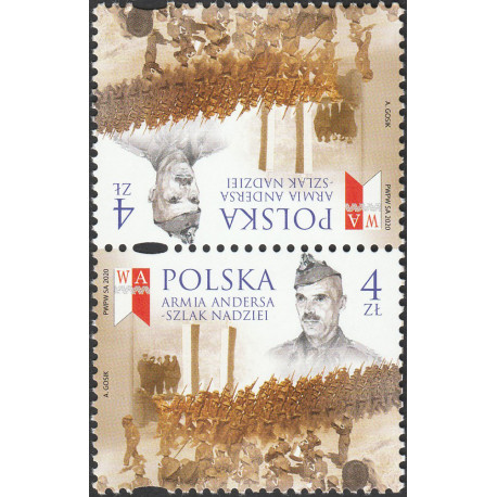 5098 tête-bêche MNH**