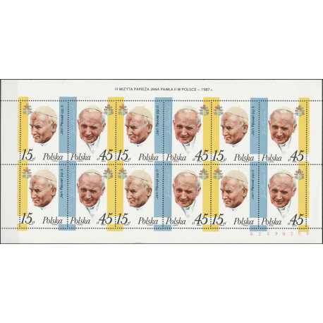 2951-2952 sheetlet with number MNH**