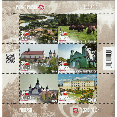 Polska 2022 - Fi 5218-5223 bl 361 MNH**