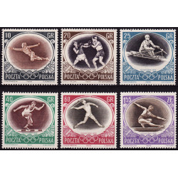 843-848 MNH**