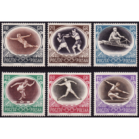843-848 MNH**
