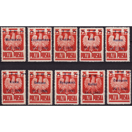 348-357 MNH**