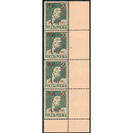 361 strip of 4 MNH**